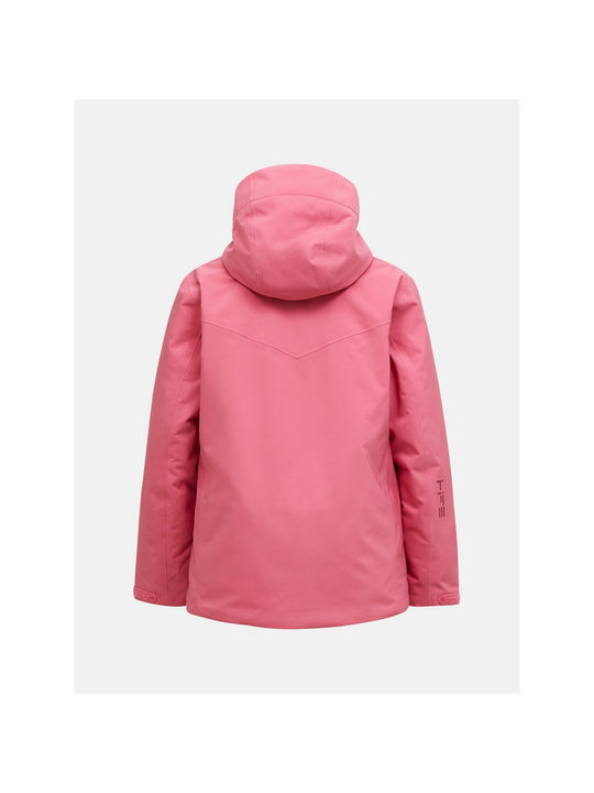 Kurtka narciarska juniorska PEAK PERFORMANCE Maroon HIPE 2L Insulated Shell Jacket różowa
