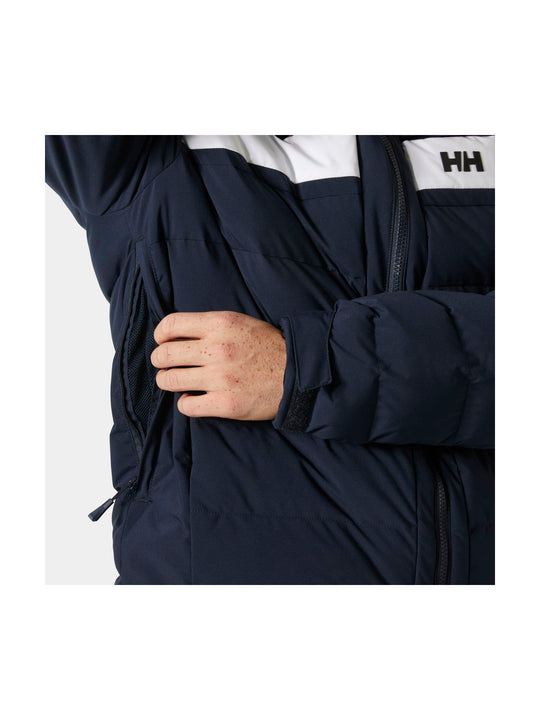 Kurtka narciarska męska HELLY HANSEN BOSSANOVA PUFFY JACKET granatowa
