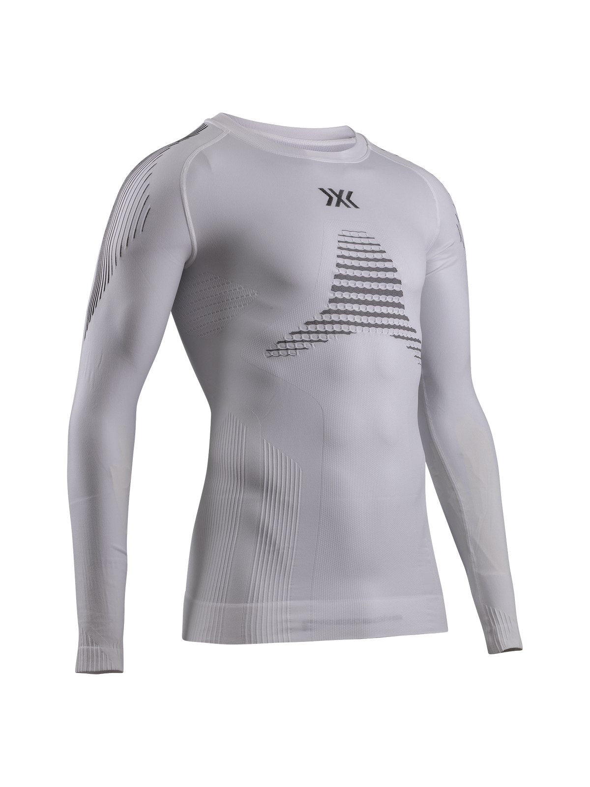 Koszulka męska X-Bionic Invent Shirt Ls X White