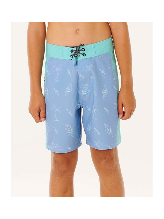 Boardshorty chłopięce RIP CURL Eternal Shred Mirage-Boy niebieskie
