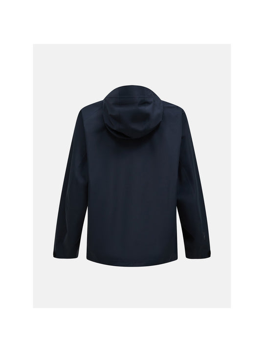 Kurtka męska PEAK PERFORMANCE M Treeline Hipe 2.5L Shell Jacket kolor czarny
