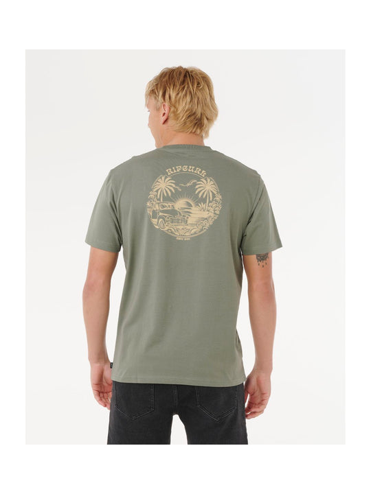 Koszulka RIP CURL SURF TRIP TEE zielona
