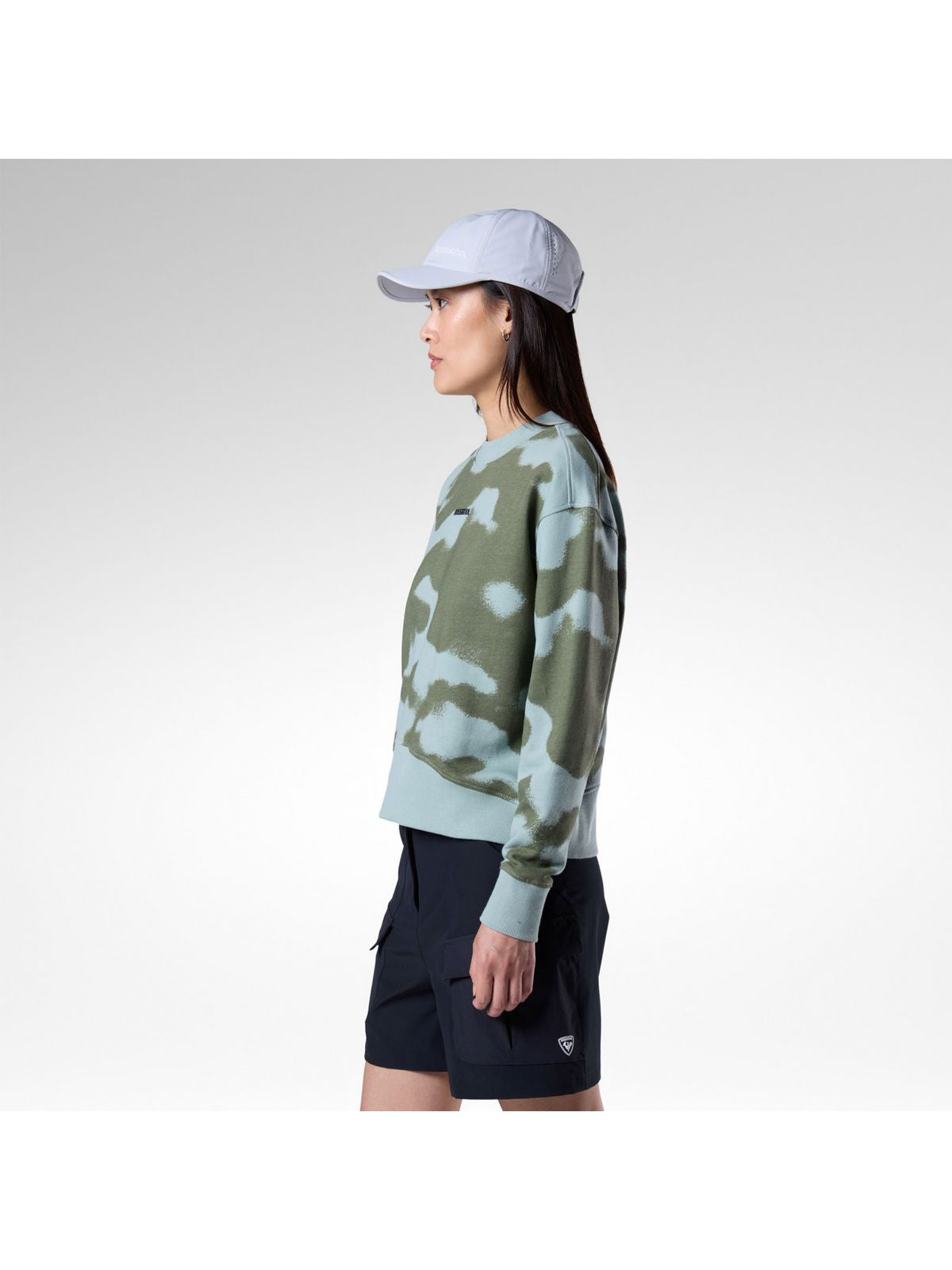 Bluza damska ROSSIGNOL W Logo Cn zielona
