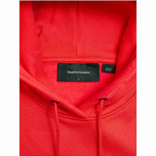 Bluza PEAK PERFORMANCE Original Small Logo Hood Women czerwony - Adventure Sports
