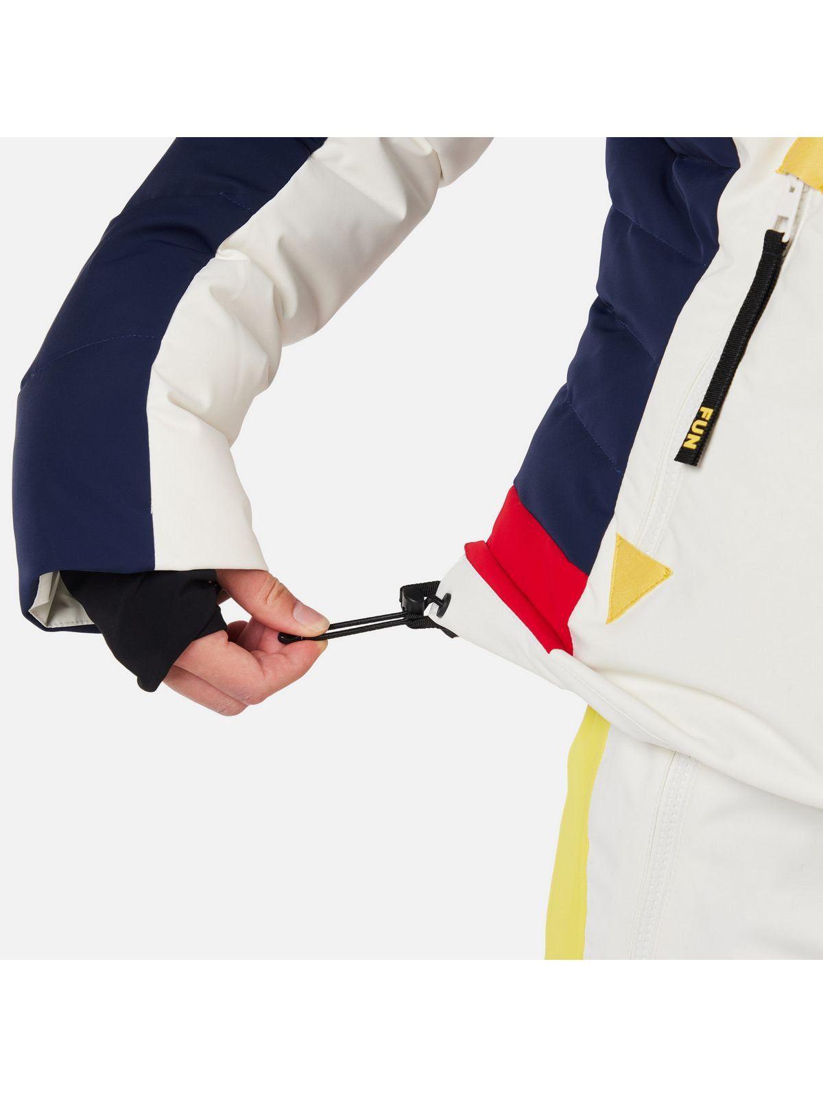 Kurtka narciarska damska ROSSIGNOL W JCC VALDIZ DOWN JKT biały