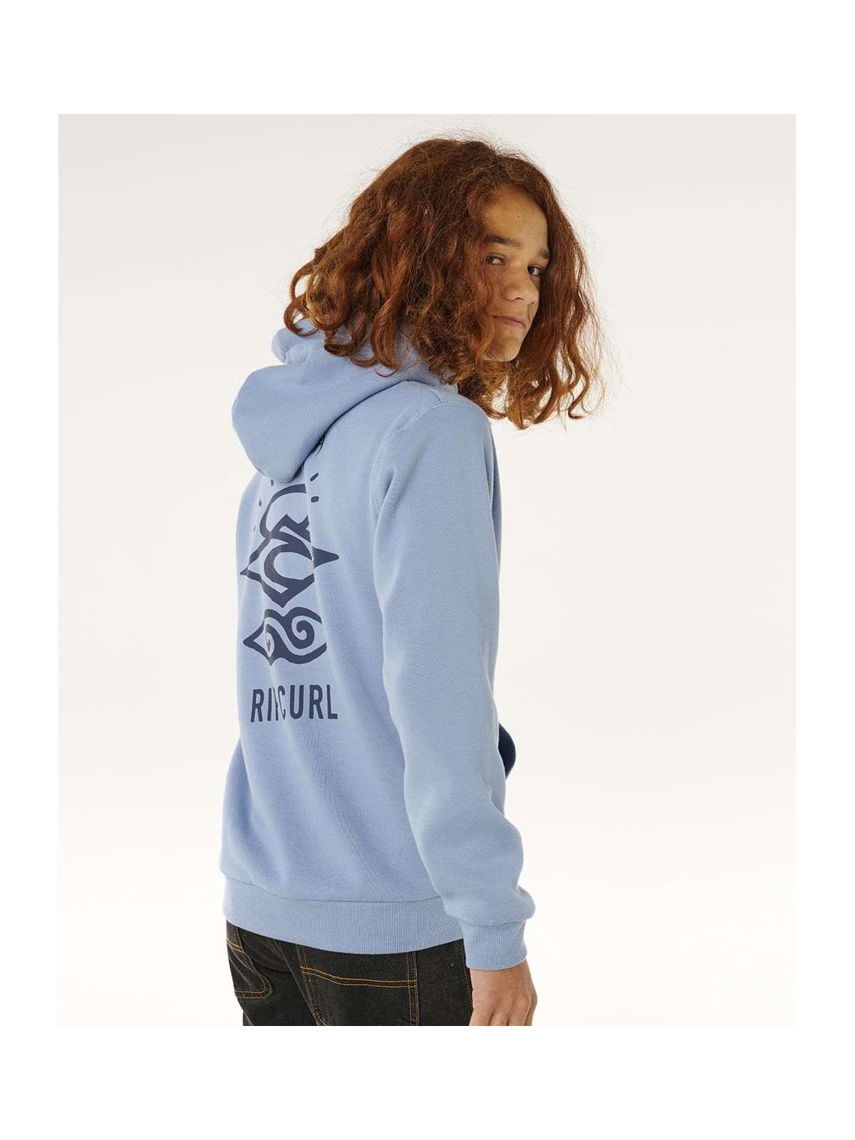 Bluza chłopięca RIP CURL Search Icon Hood -Boy niebieska
