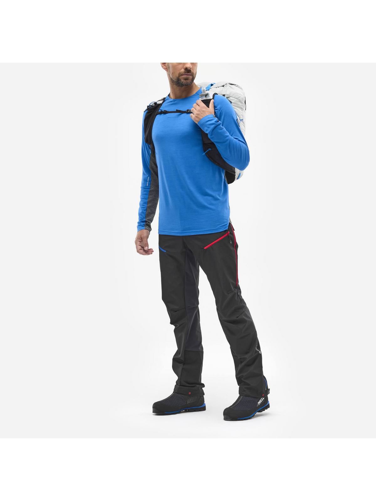 Koszulka MILLET TRILOGY JORASSES TS LS M niebieski