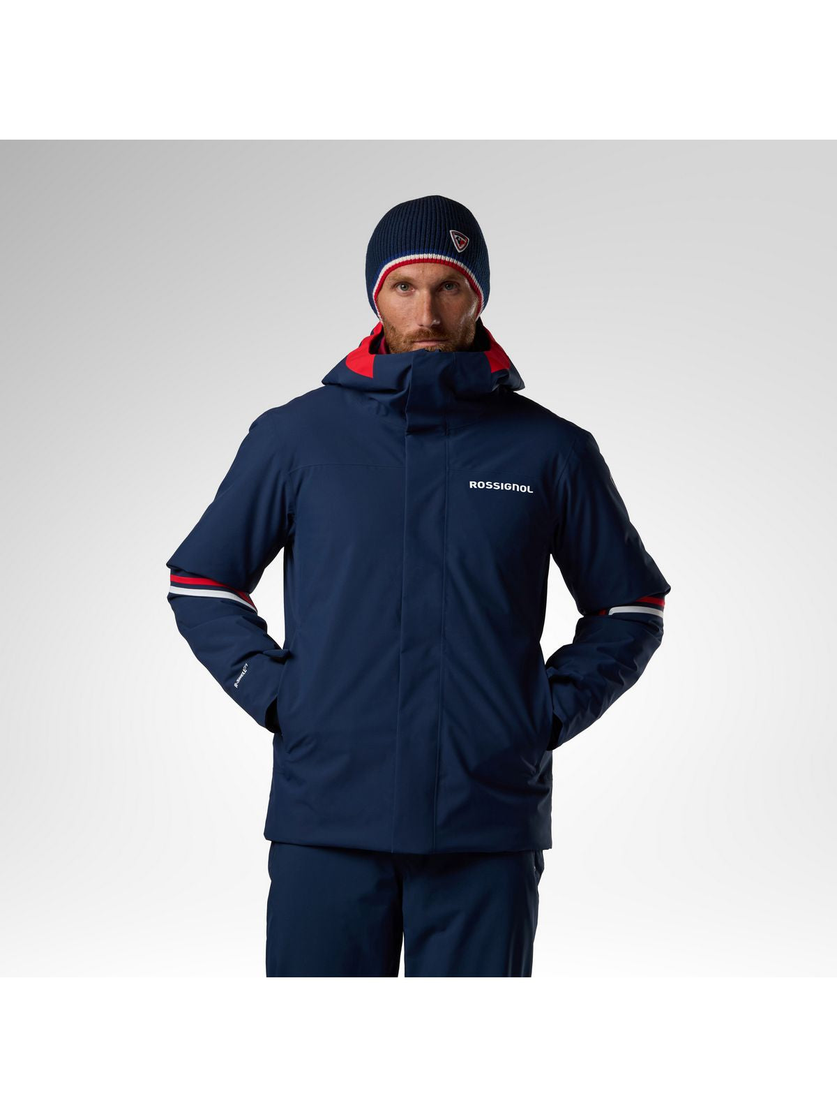 Kurtka narciarska męska ROSSIGNOL M Strawpile Insulated Ski Jkt niebieska
