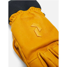 Rękawice narciarskie PEAK PERFORMANCE Leather HIPE Insulated Ski Gloves beżowe
