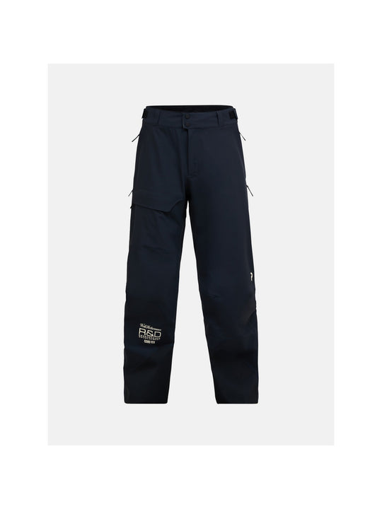 Spodnie narciarskie męskie PEAK PERFORMANCE 40Y R&amp;D GORE-TEX 3L C-KNIT Ski Pants czarne
