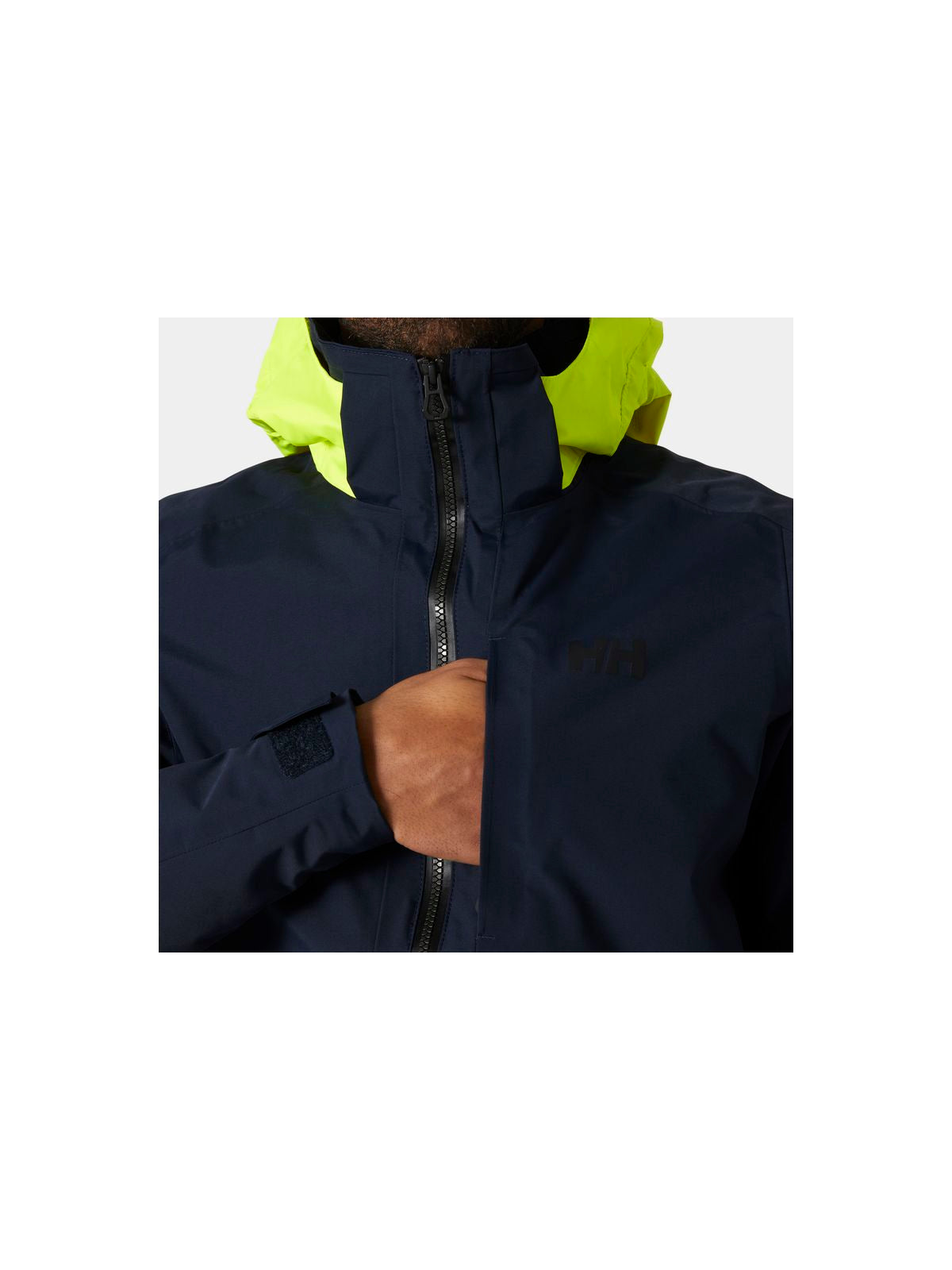 Kurtka wodoodporna męska HELLY HANSEN HP STORM RACING JACK granatowa - Adventure Sports