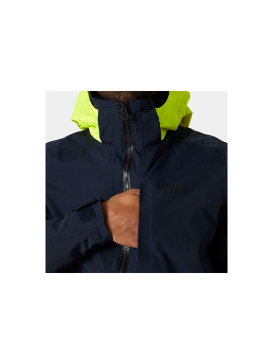 Kurtka wodoodporna męska HELLY HANSEN HP STORM RACING JACK granatowa - Adventure Sports
