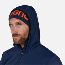 Bluza męska ROSSIGNOL Mid Layer Stretch Hoodie granatowa
