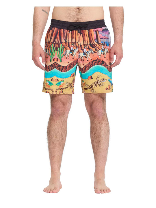 Szorty kąpielowe VOLCOM Fa Mickey Mason Trunk 17 multikolor
