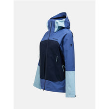 Kurtka narciarska męska PEAK PERFORMANCE Vislight GORE-TEX C-Knit 3L Shell Jacket niebieska
