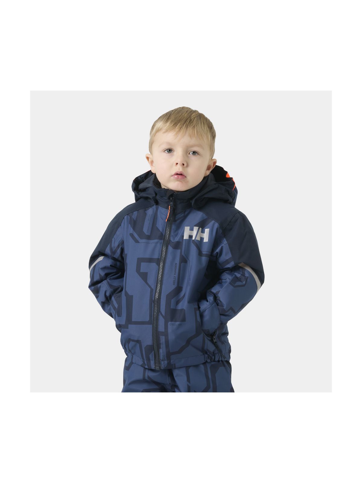 Kurtka narciarska dziecięca HELLY HANSEN K LEGEND JACKET granatowa