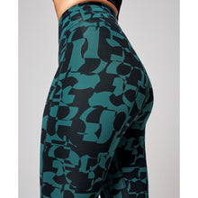 Legginsy CASALL Essential Tights Printed zielony
