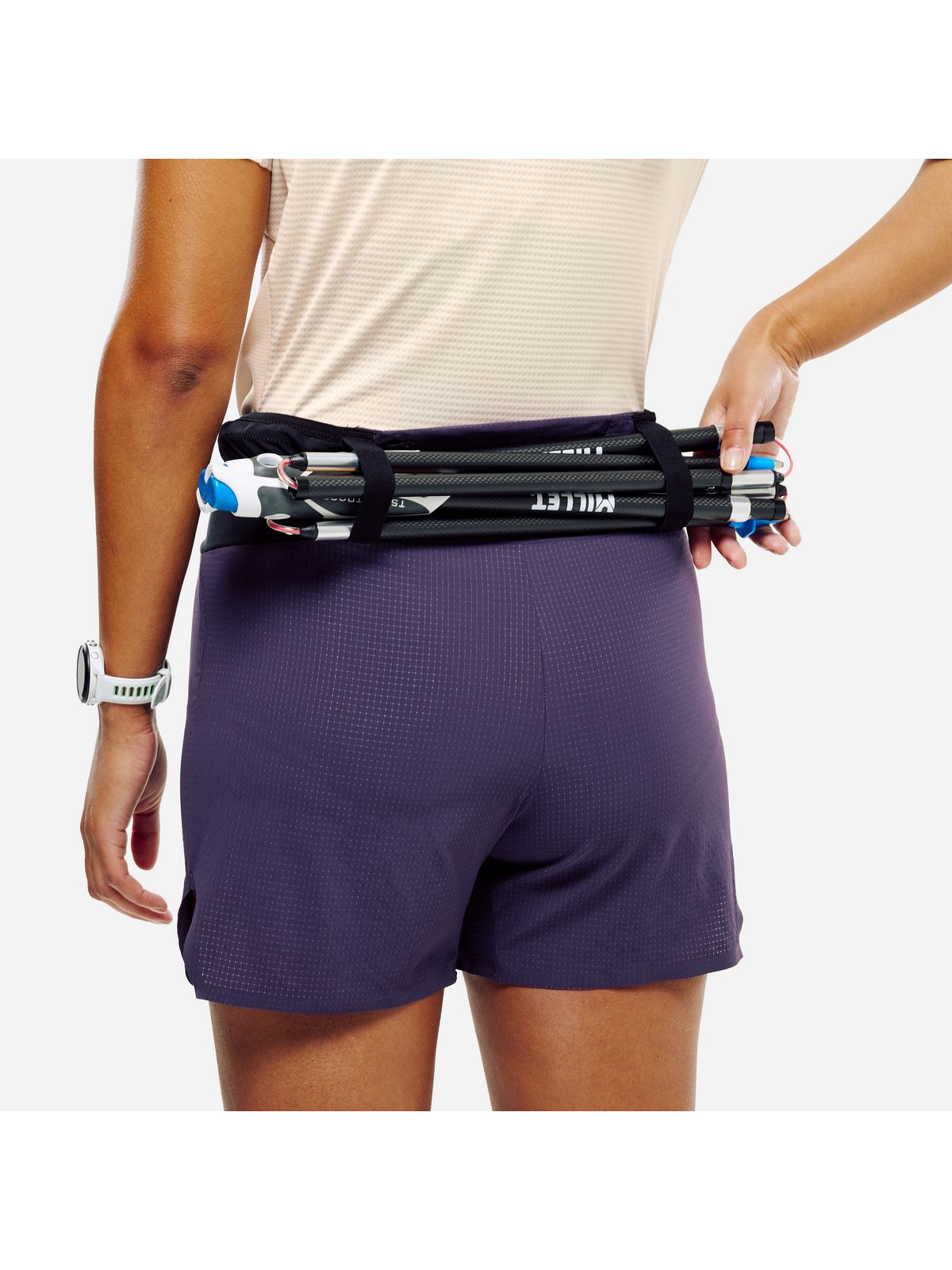 Szorty damskie MILLET Intense Pro Light Sh W 5'' fioletowe śliwkowe