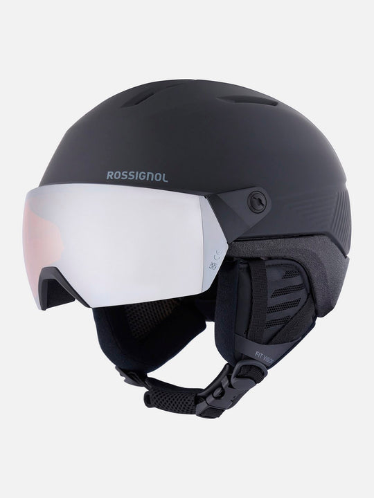Kask nariarski ROSSIGNOL Fit Visor Impacts Black
