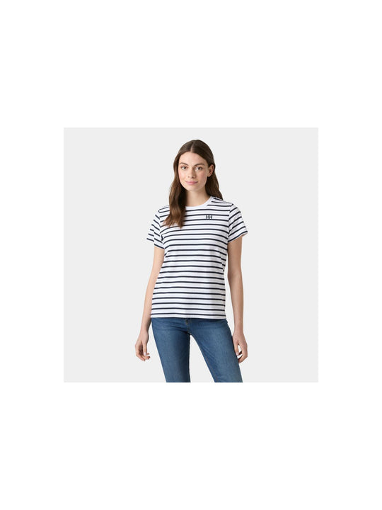 Koszulka damska HELLY HANSEN W Core Graphic T-Shirt 2.0 biała
