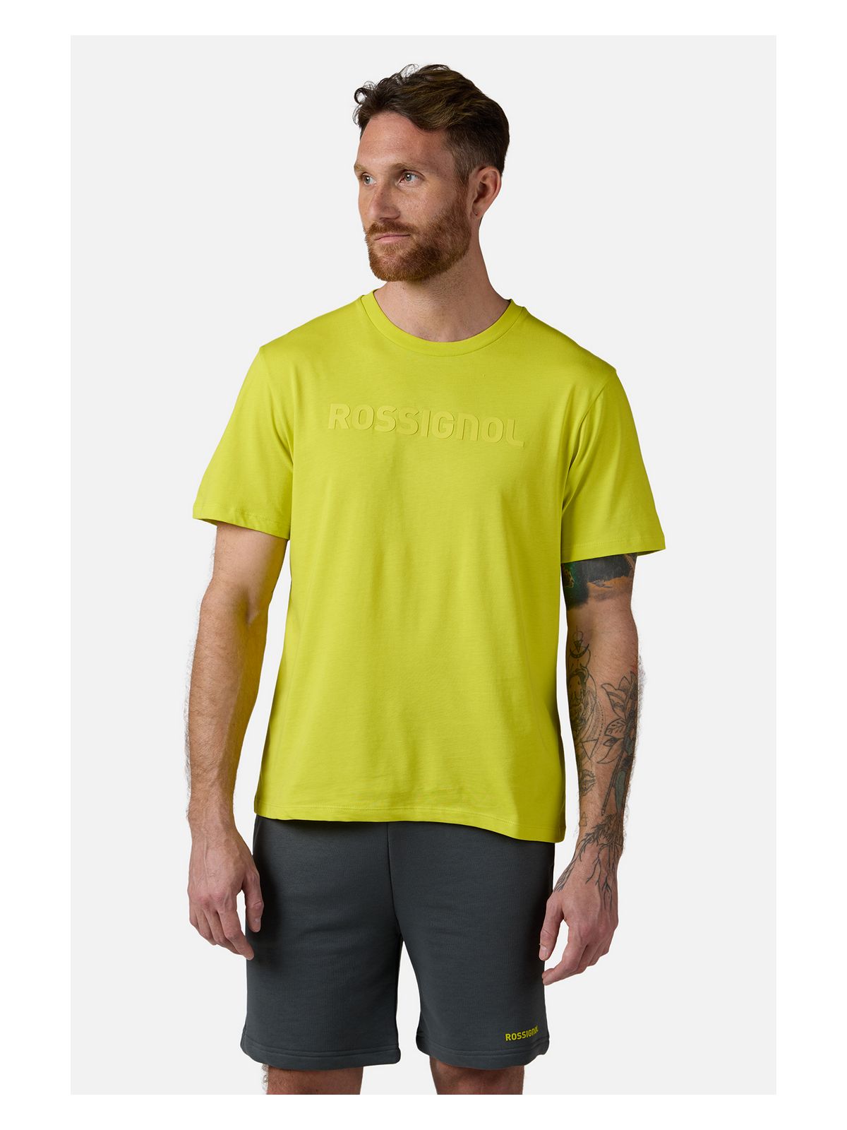 Koszulka męska ROSSIGNOL Prarion Tee zielony - Adventure Sports