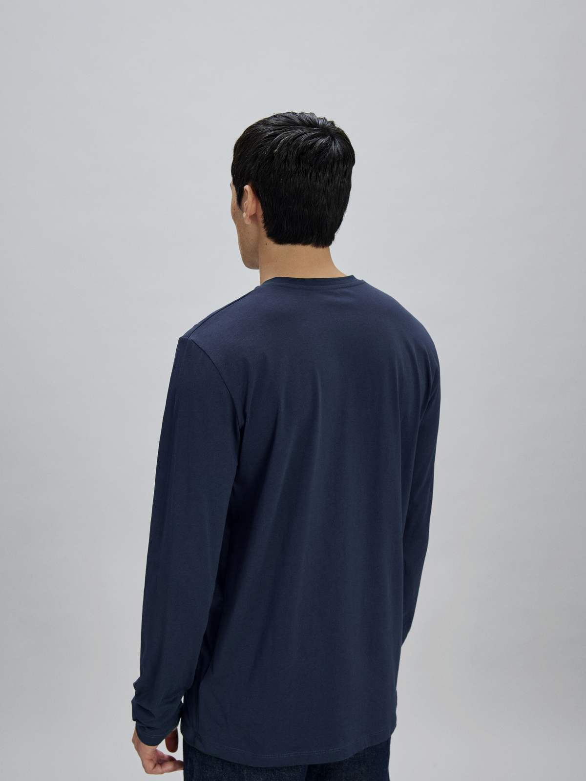 Koszulka longsleeve POC L/S Tee granatowa