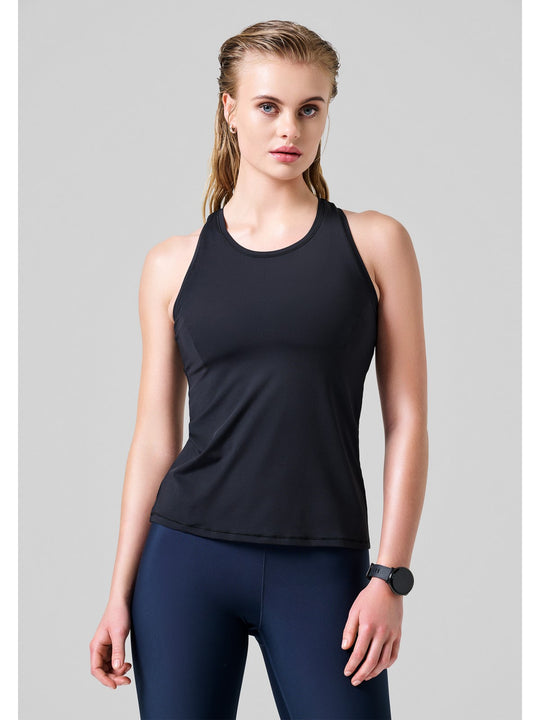 Koszulka treningowa damska CASALL Essential Racerback Tank czarny
