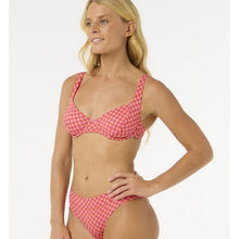 Stanik kąpielowy RIP CURL Shell Cove D-Dd Balconette czerwony
