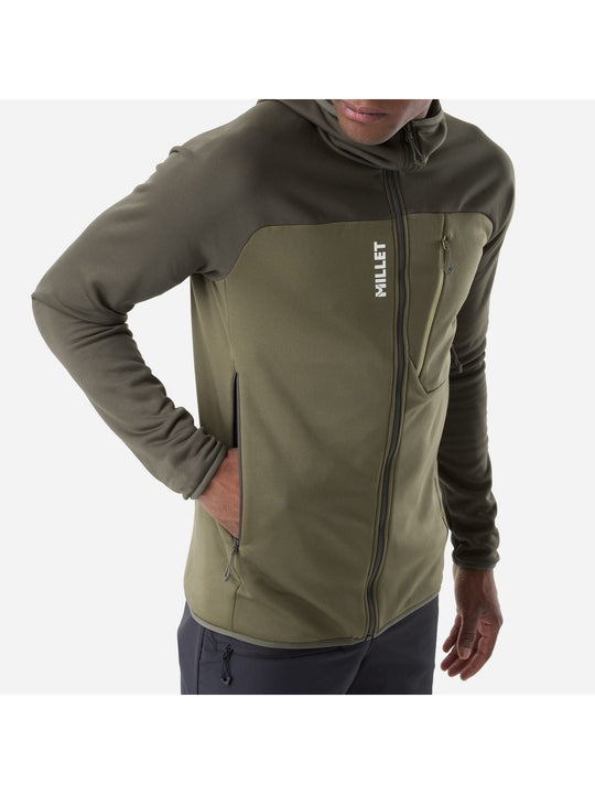 Bluza męska MILLET M Seneca Fleece Hoodie M zielona
