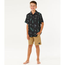Koszula chłopięca RIP CURL Eternal Shred Ss Shirt-Boy czarna
