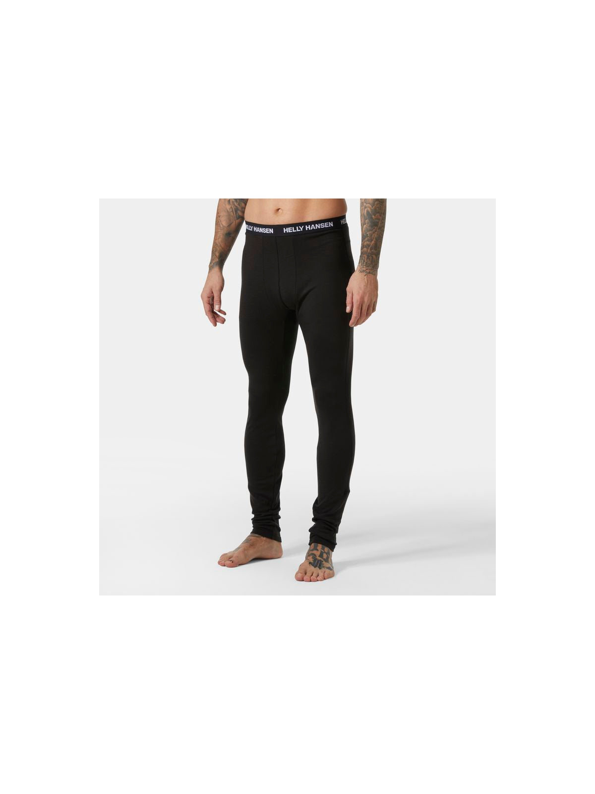 Legginsy męskie HELLY HANSEN Lifa Merino Midweight Pant kolor czarny