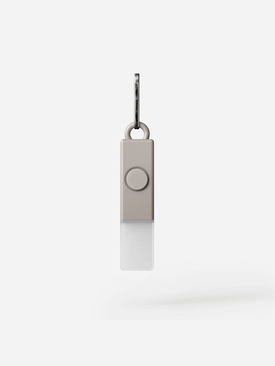 Zawieszka świecąca BOOKMAN Lightstick Sand Gray
