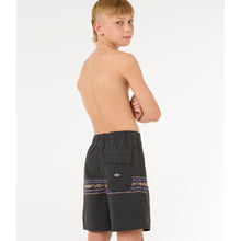 Szorty kąpielowe chłopięce RIP CURL Mirage Raw Energy Geo - Boy czarne

