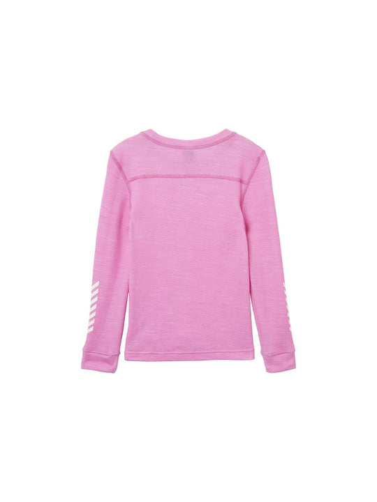 Bielizna dziecięca HELLY HANSEN K Lifa Merino Set kolor różowy
