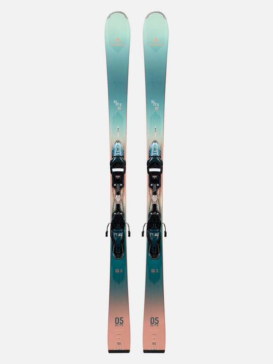 Narty damskie DYNASTAR Elite 5 + wiązania LOOK Xpress W 11 Gw B83 Dark Green
