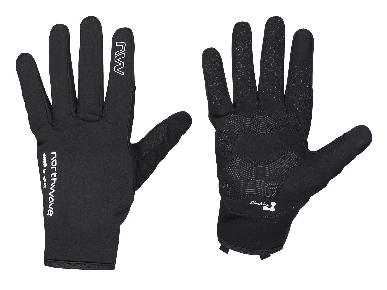 Rękawice rowerowe NORTHWAVE Fast Pro Gel Winter Glove - Black