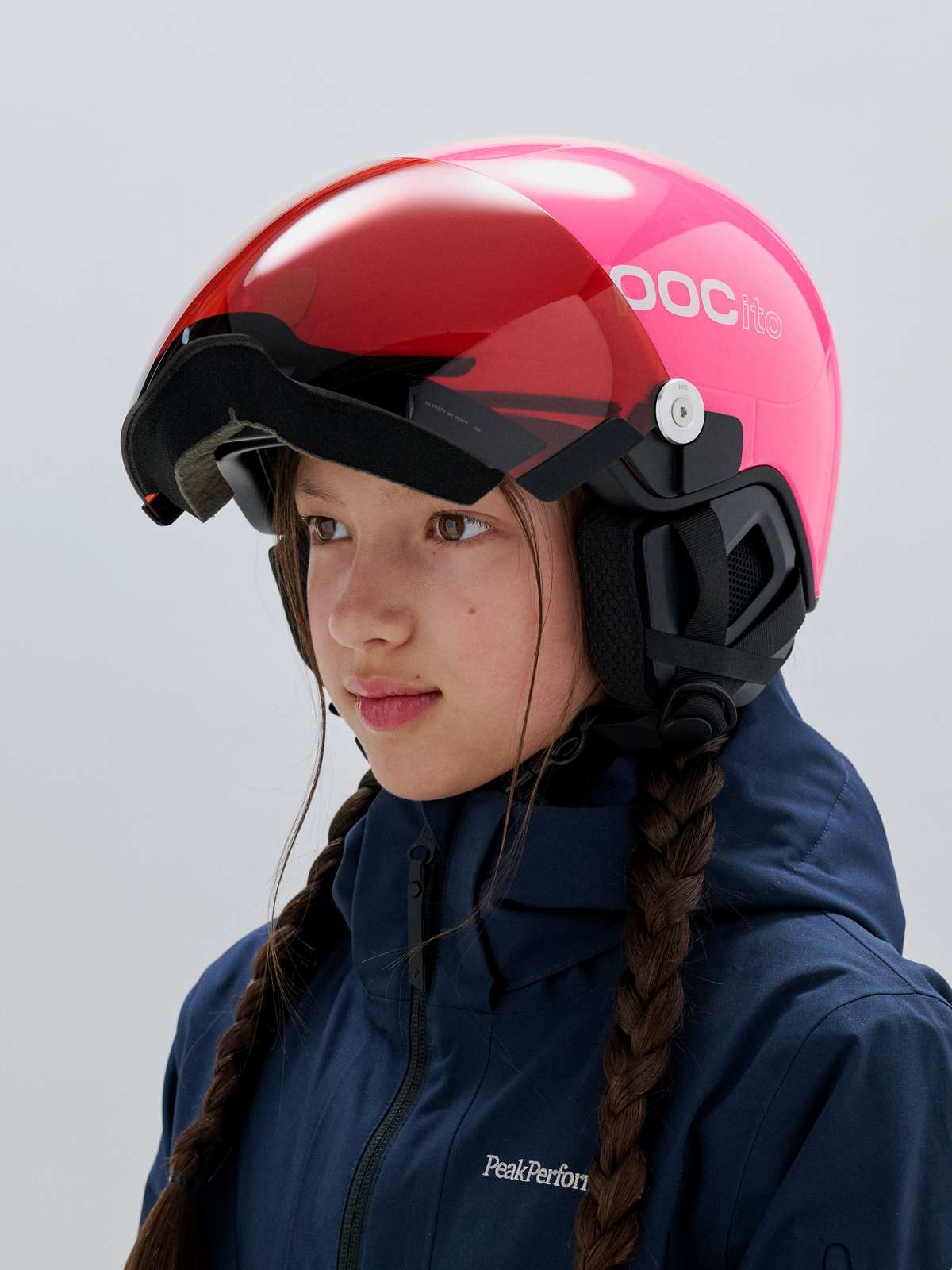 Kask narciarski POCito Obex Visor różowy