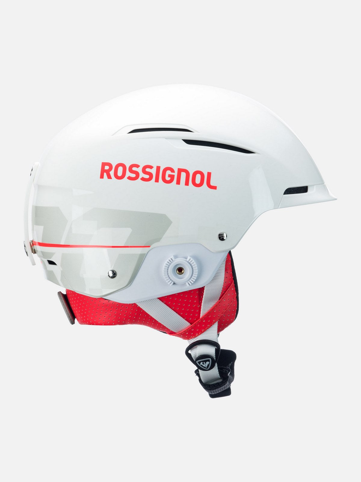 Kask narciarski ROSSIGNOL HERO Slalom Impacts white z gardą