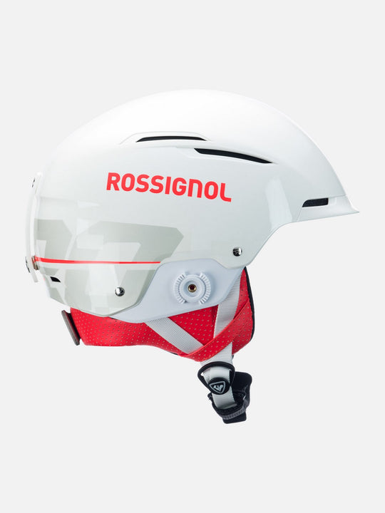 Kask narciarski ROSSIGNOL HERO Slalom Impacts white z gardą
