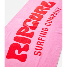 Ręcznik plażowy RIP CURL Graphic Standard Towel różowy
