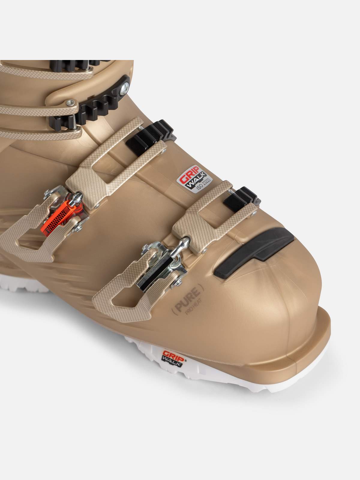 Buty narciarskie damskie Rossignol PURE PRO HEAT GW Metal Gold złoty