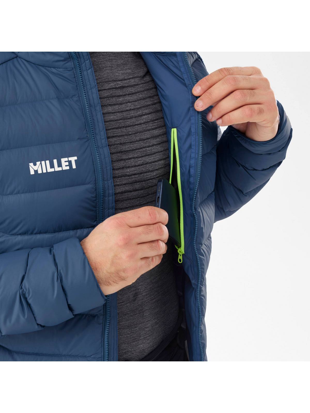 Kurtka MILLET M Kamet Down Hoodie Granatowy