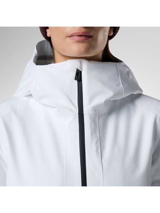 Kurtka narciarska damska ROSSIGNOL W Rochrun Insulated Jkt biała
