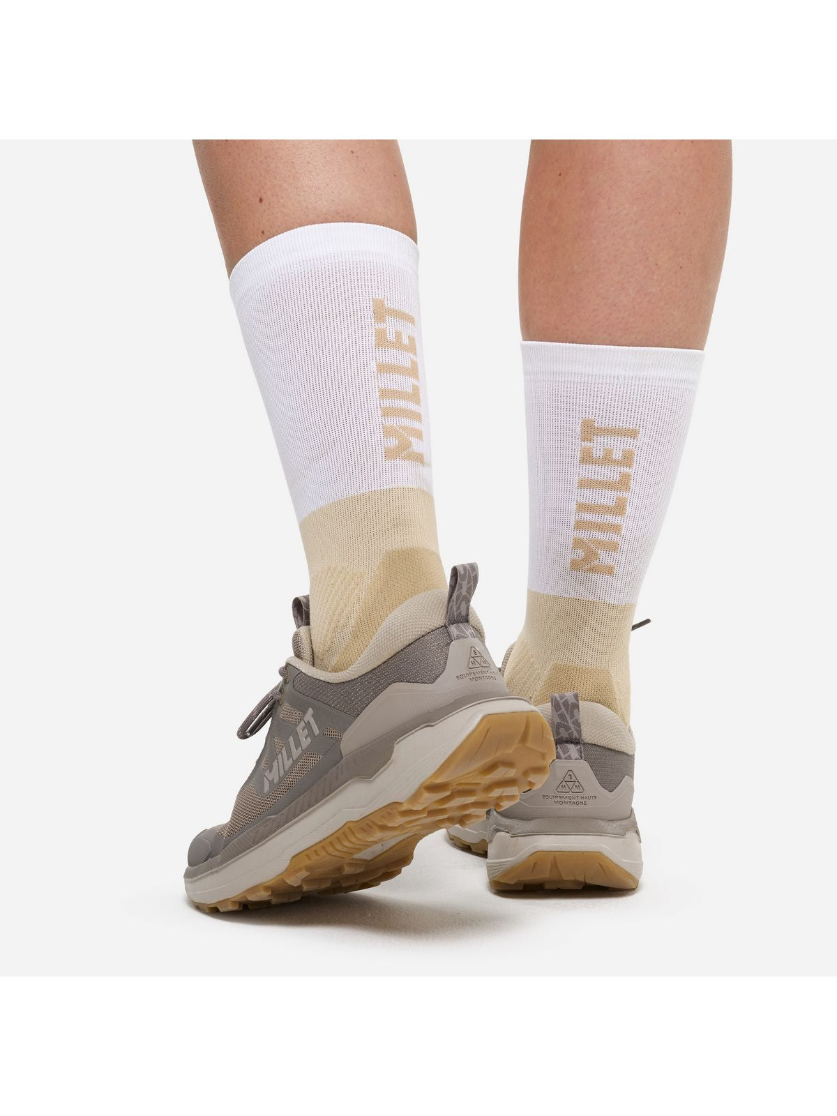 Skarpety damskie MILLET Intense Crew Socks W białe