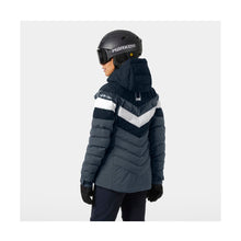 Kurtka narciarska damska HELLY HANSEN W IMPERIAL PUFFY JACKET granatowa
