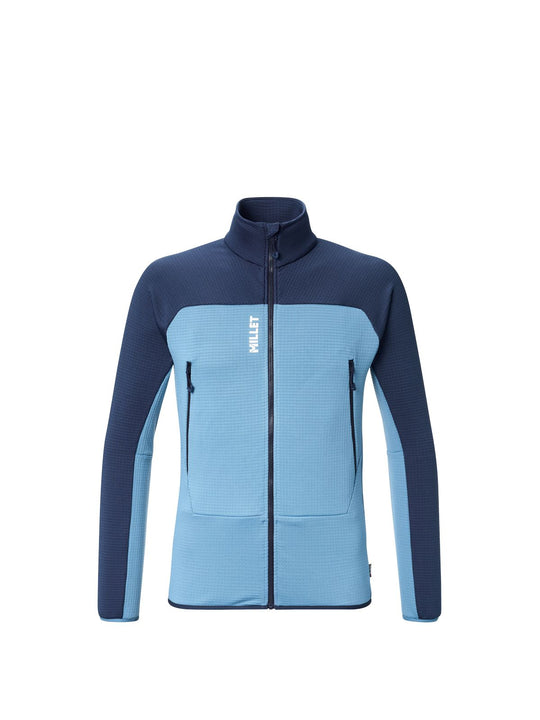 Bluza męska MILLET Fusion Grid Jkt M niebieska
