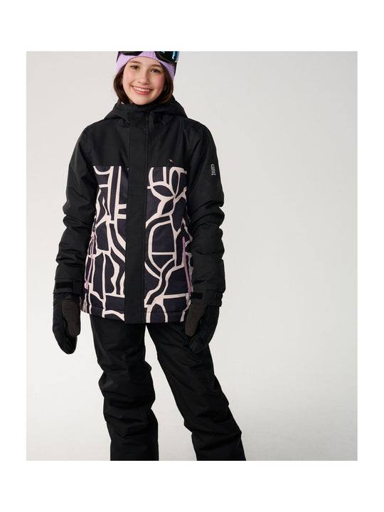 Kurtka juniorska RIP CURL S-Series zolly10K Jkt Kids czarna
