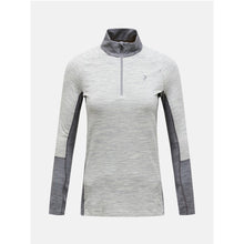 Koszulka Termiczna PEAK PERFORMANCE Magic Half Zip Wool-blend Baselayer Women szary

