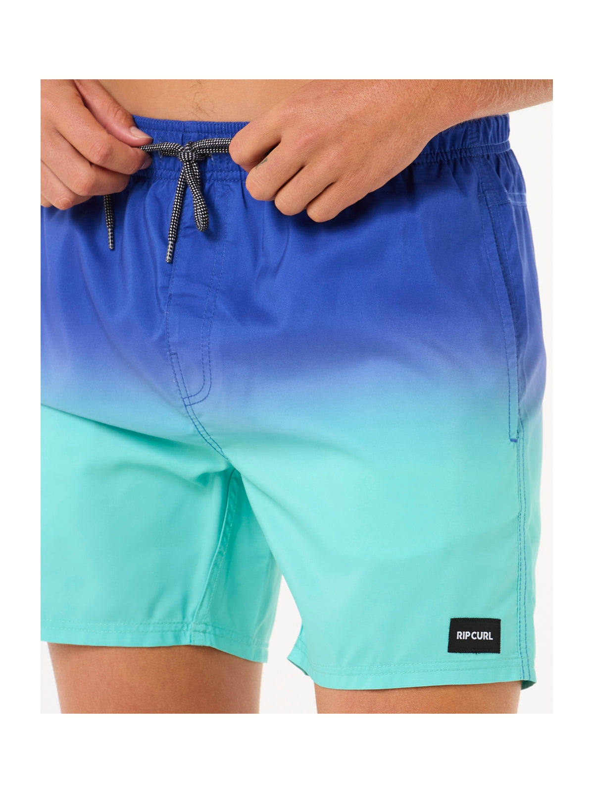 Szorty kąpielowe męskie RIP CURL Laze Fade Volley turkusowe