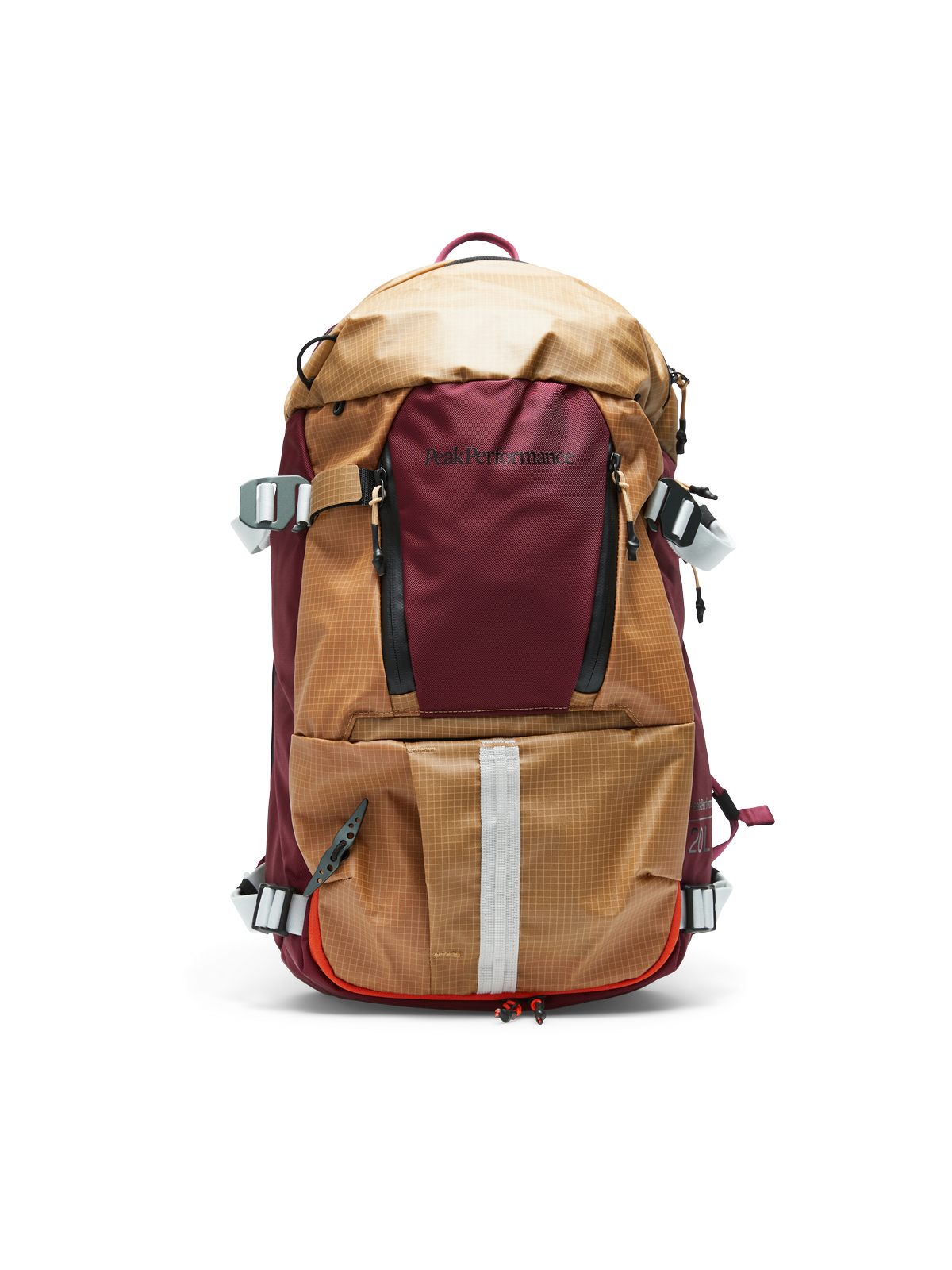 Plecak PEAK PERFORMANCE Vertical Ski Backpack 20L brązowy